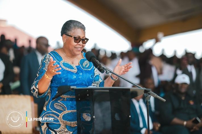 Maniema : Judith Suminwa lance la centrale solaire de Mikelenge à Kindu
