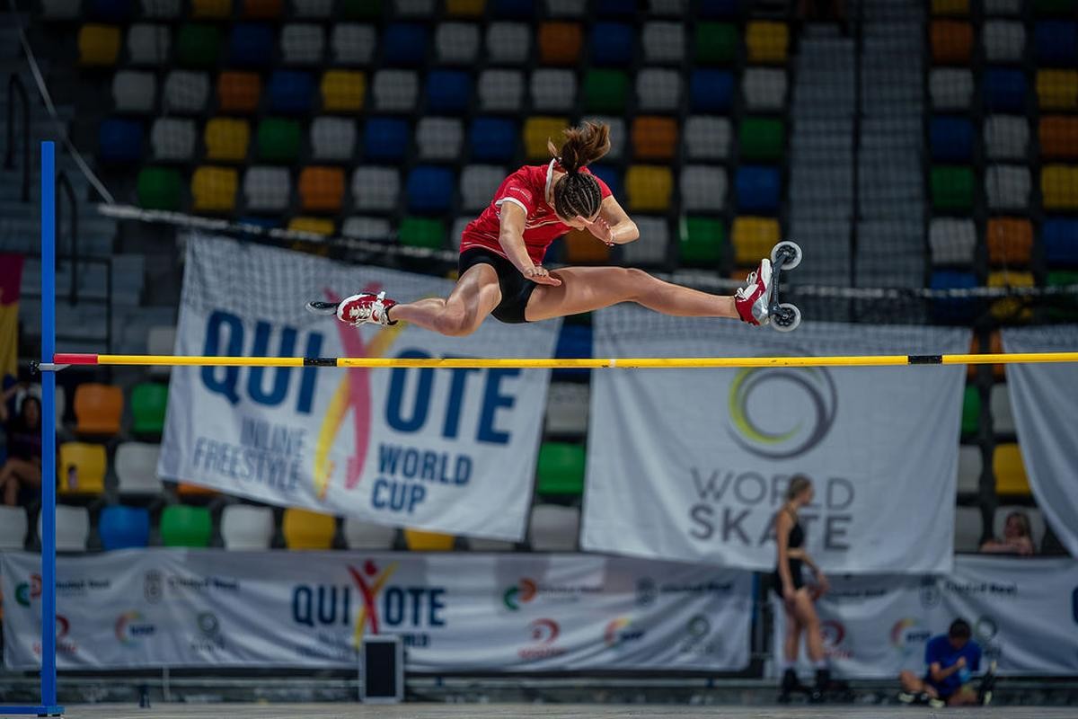 Roller : la Basque Mayrin Burasovitch arrache deux médailles mondiales malgré de graves blessures